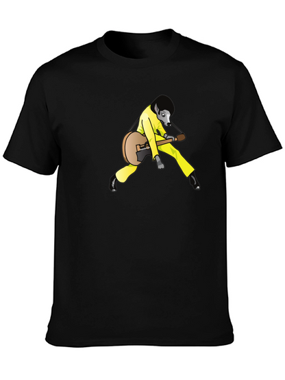 Wolf Elvis Graphic Tee - Rock n Roll Style