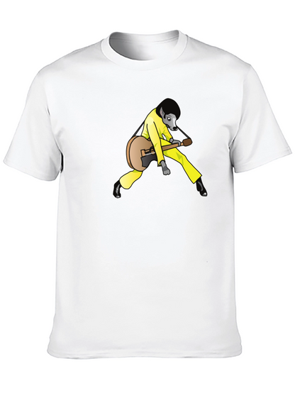Wolf Elvis Graphic Tee - Rock n Roll Style
