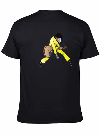 Wolf Elvis Graphic Tee - Rock n Roll Style