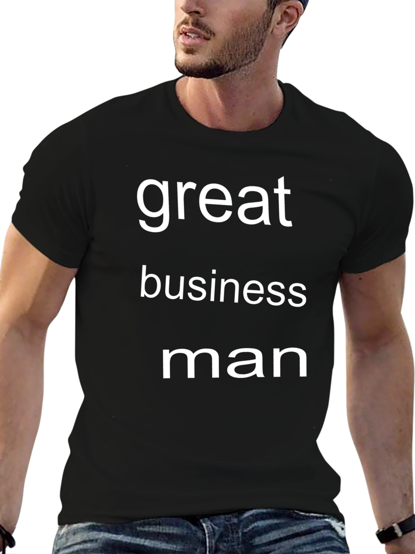 Great Business Man T-Shirt - Black