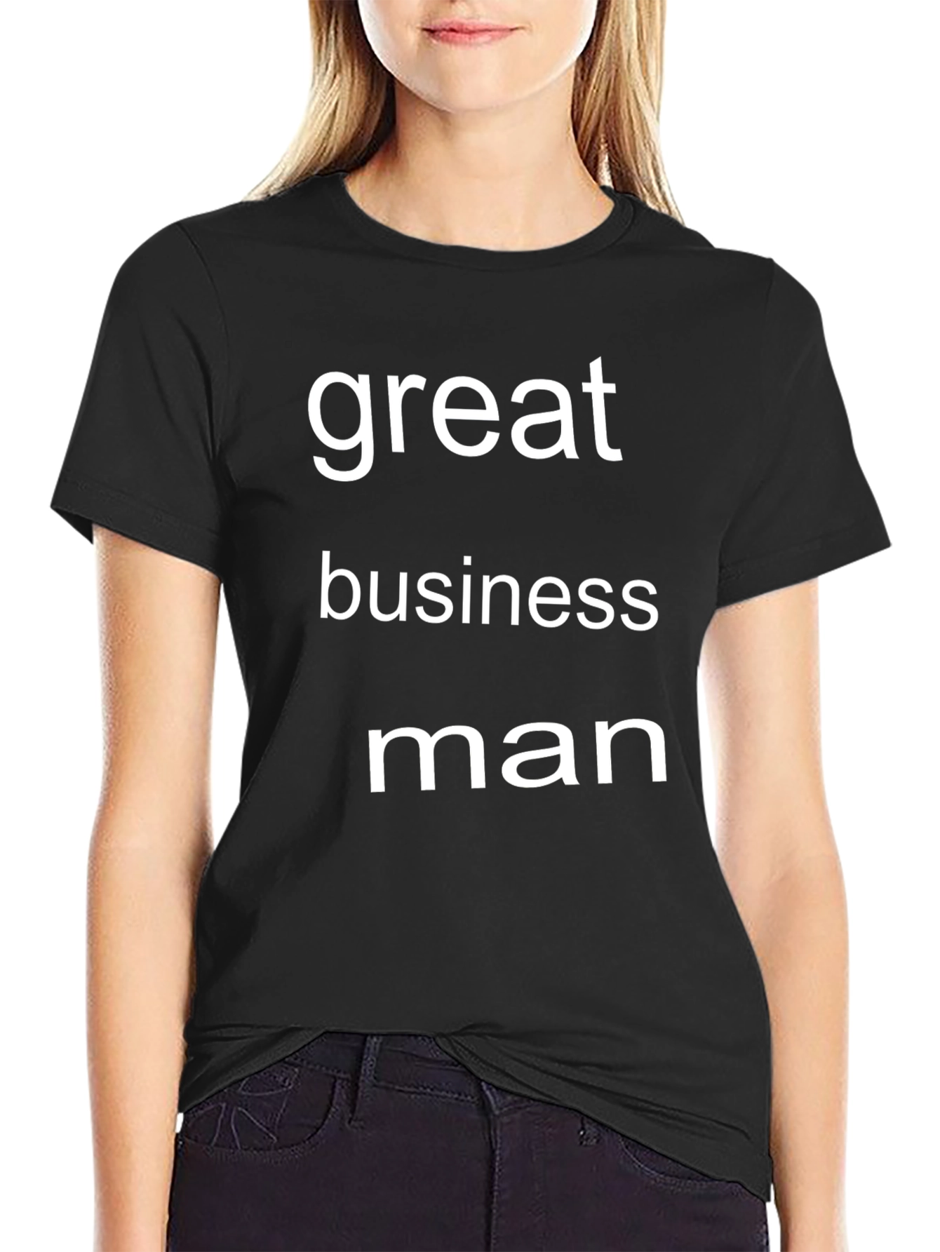 Great Business Man T-Shirt - Black