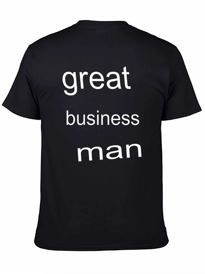 Great Business Man T-Shirt - Black