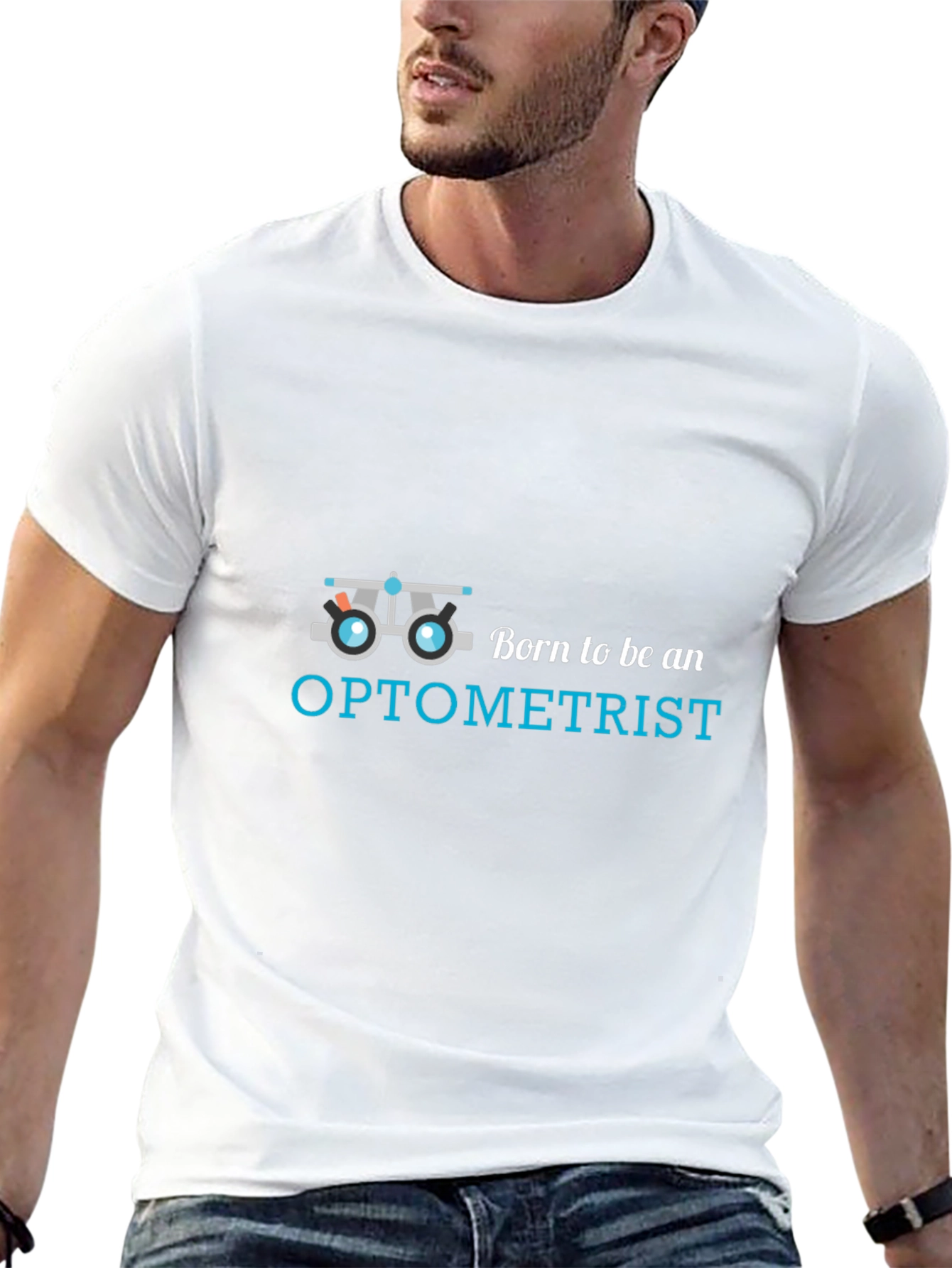 Optometrist T-Shirt - Born to Be an Optometrist