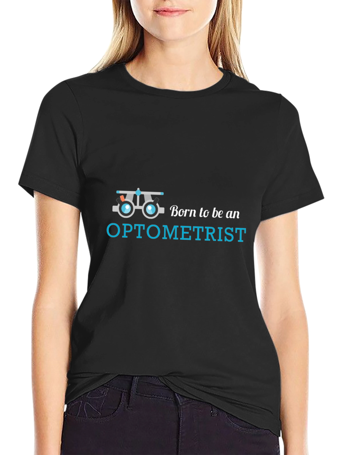 Optometrist T-Shirt - Born to Be an Optometrist