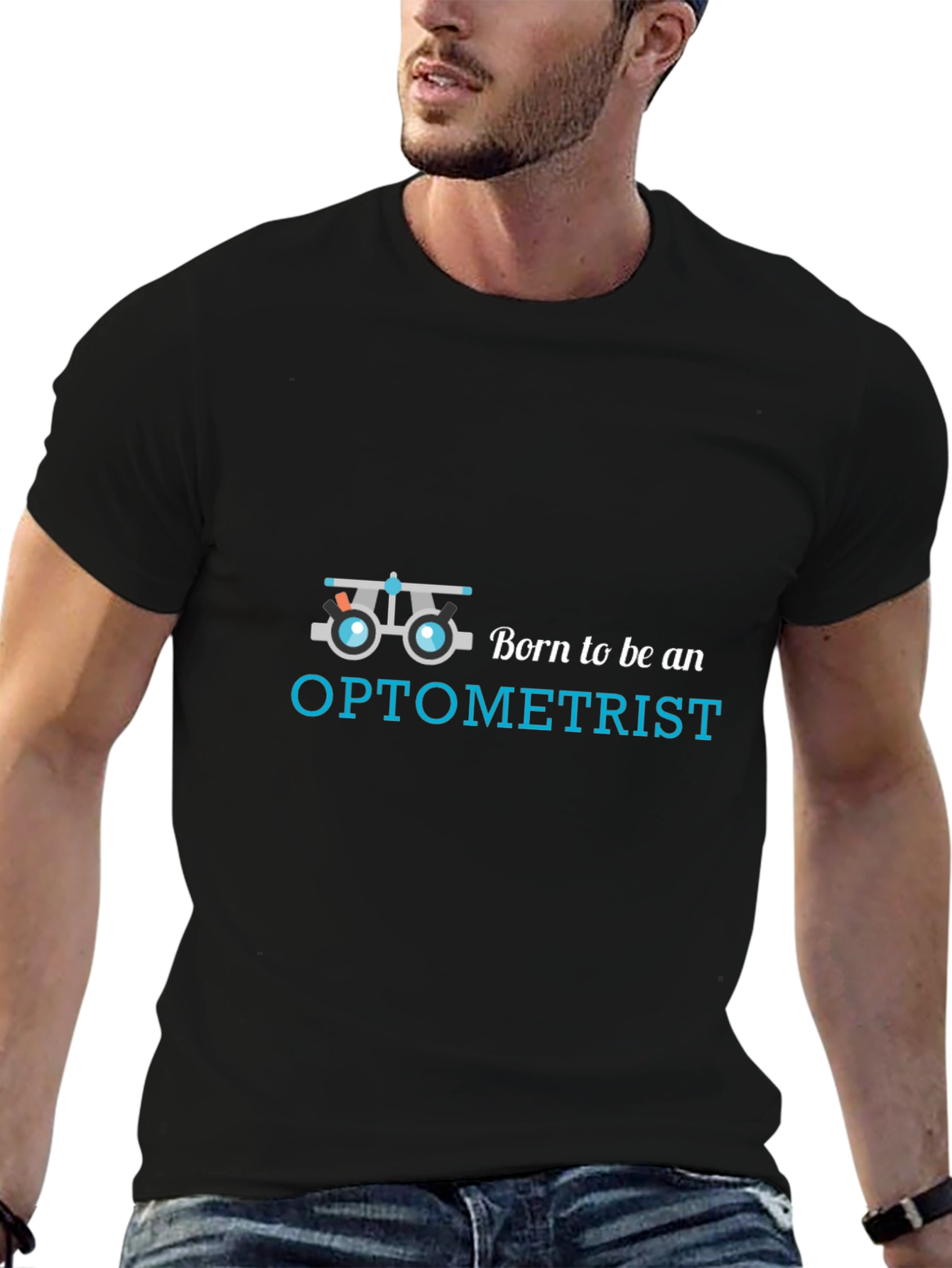 Optometrist T-Shirt - Born to Be an Optometrist