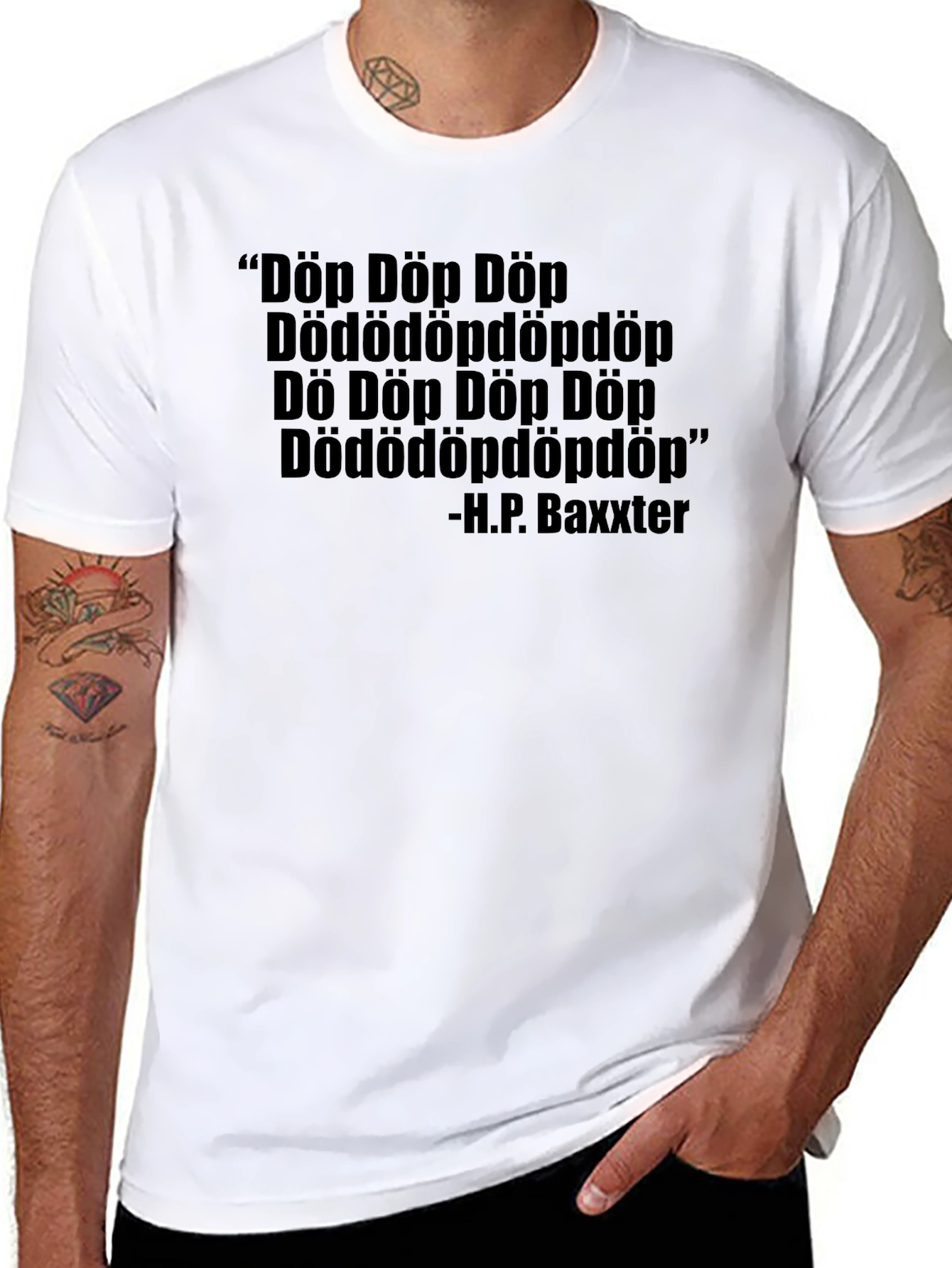 Döp Döp T-Shirt - H.P. Baxxter Quote Tee
