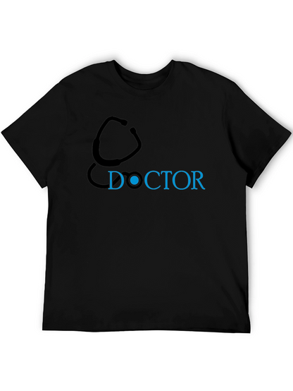Doctor Stethoscope Graphic T-Shirt - Medical Professional Apparel