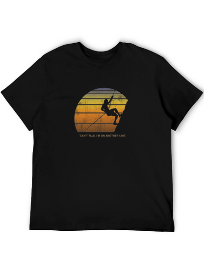 Climbing Silhouette T-Shirt - On Another Line