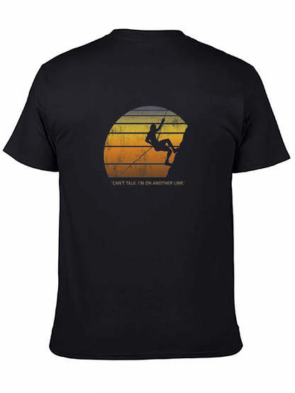 Climbing Silhouette T-Shirt - On Another Line
