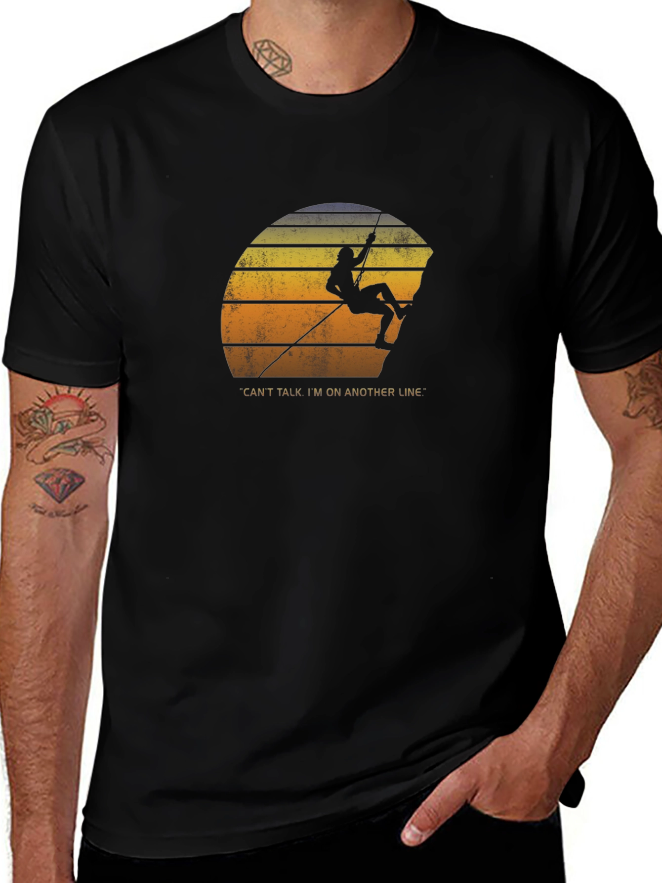 Climbing Silhouette T-Shirt - On Another Line