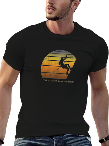 Climbing Silhouette T-Shirt - On Another Line