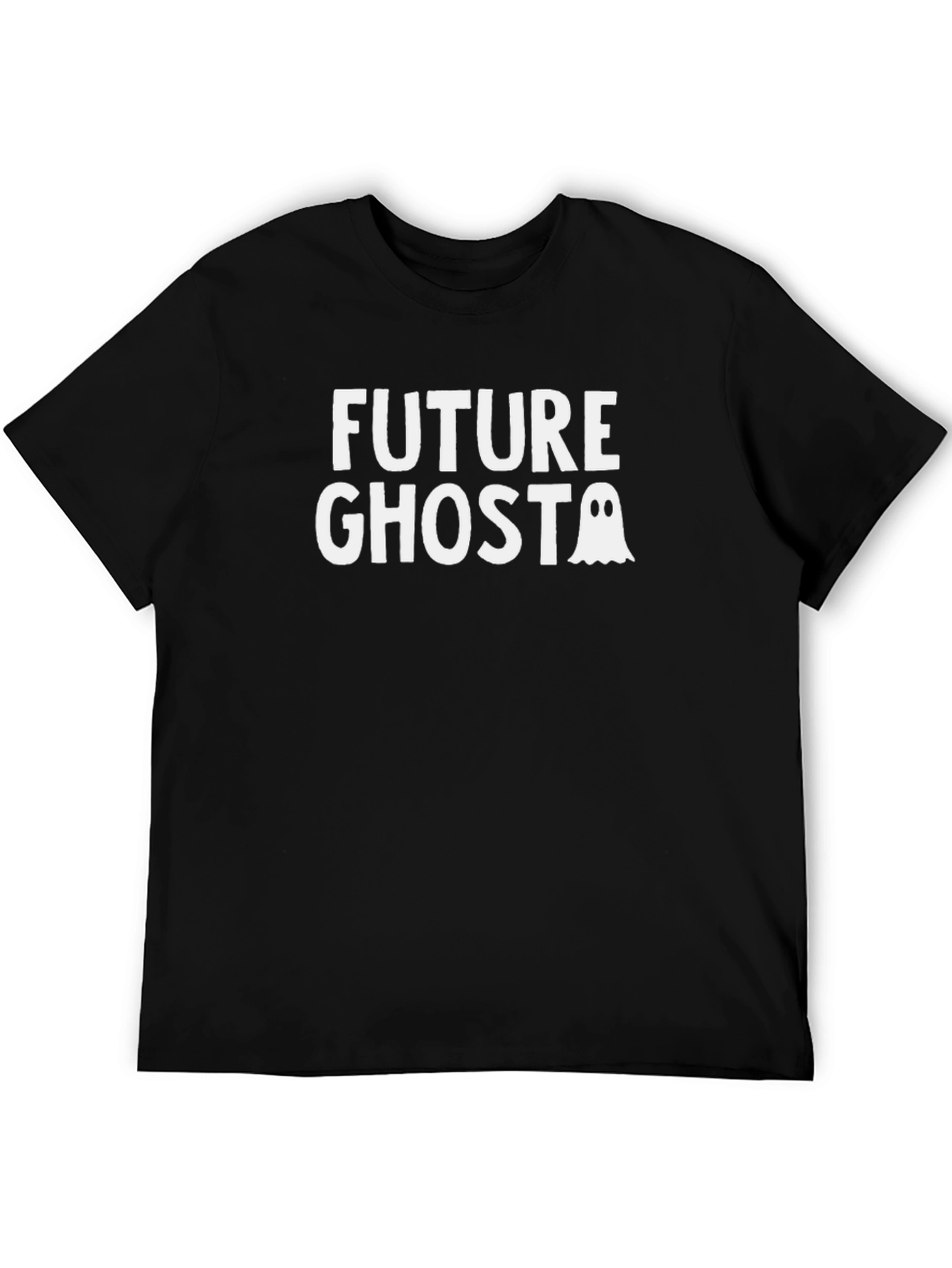 Future Ghost T-Shirt - Black Cotton Tee