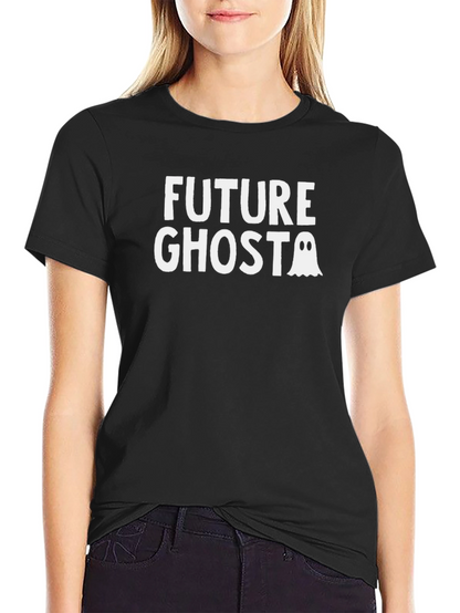 Future Ghost T-Shirt - Black Cotton Tee