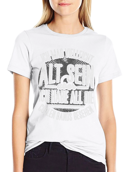 Cool Bands Seen Black Graphic Tee