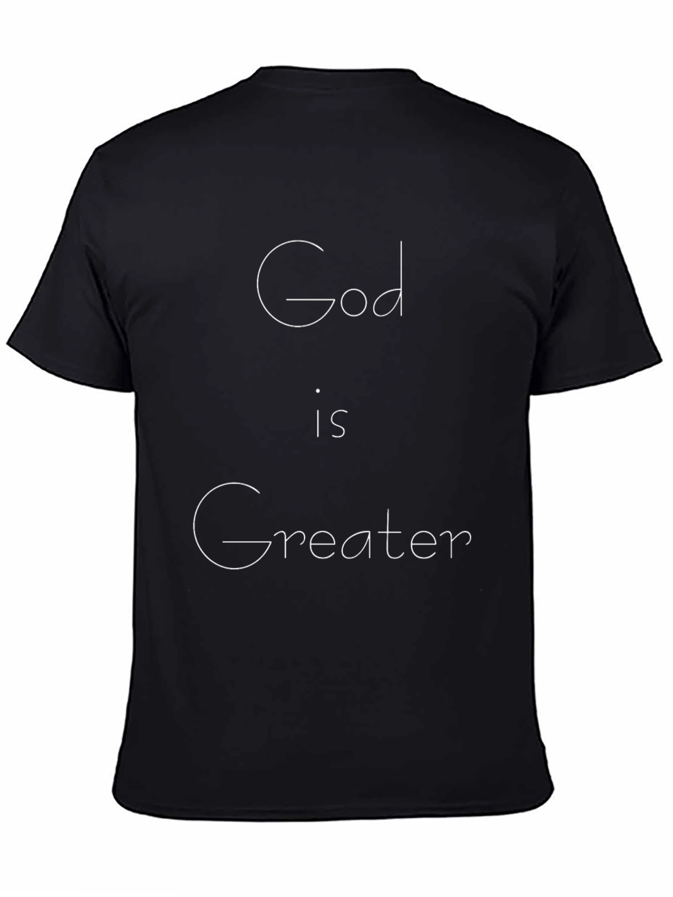 God Is Greater Graphic Tee - Christian Inspired Apparel