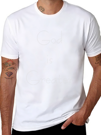 God Is Greater Graphic Tee - Christian Inspired Apparel