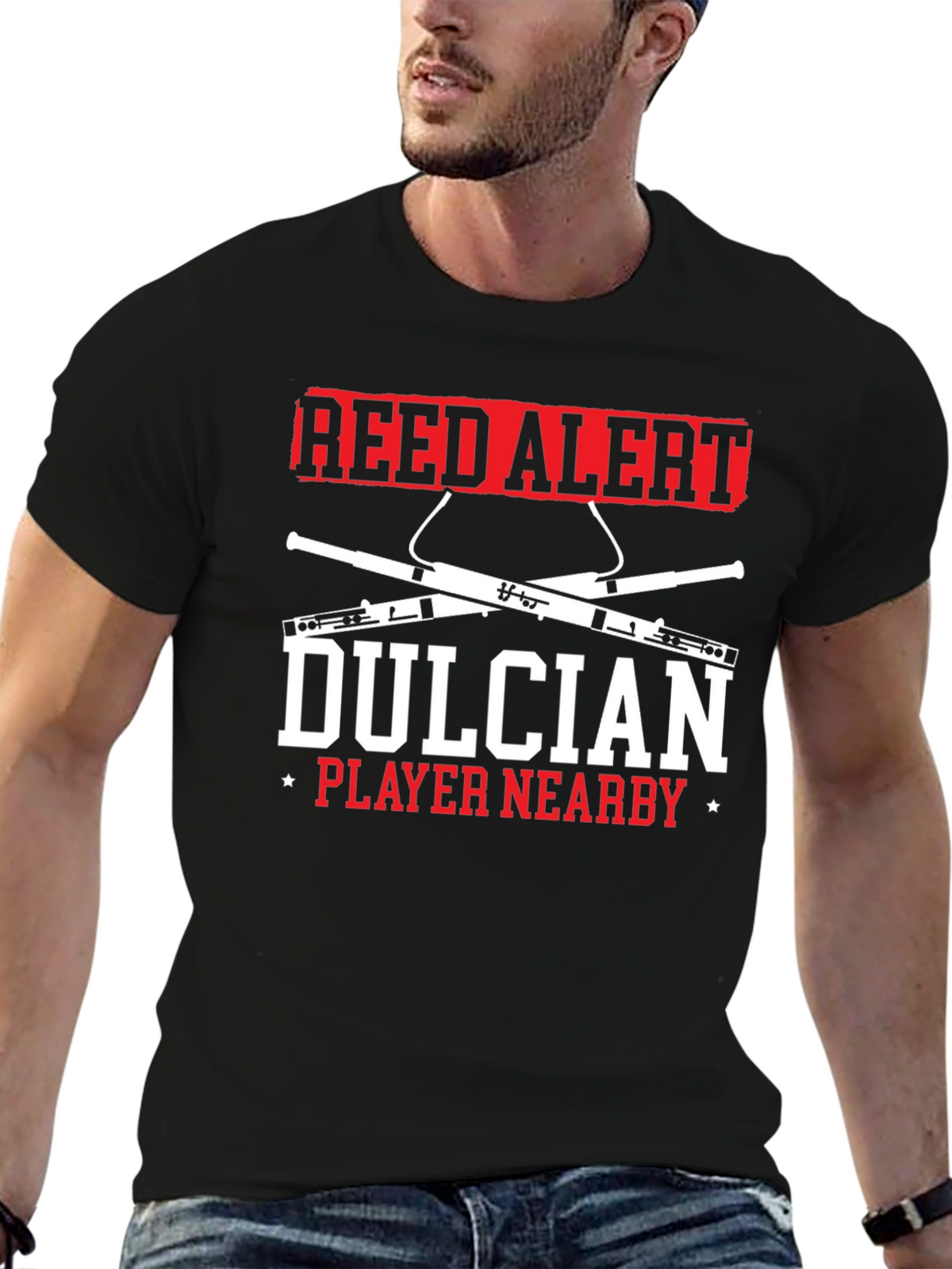 Reed Alert Dulcian Player Nearby T-Shirt