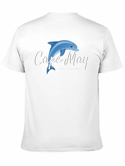 Cape May New Jersey Dolphin Graphic T-Shirt