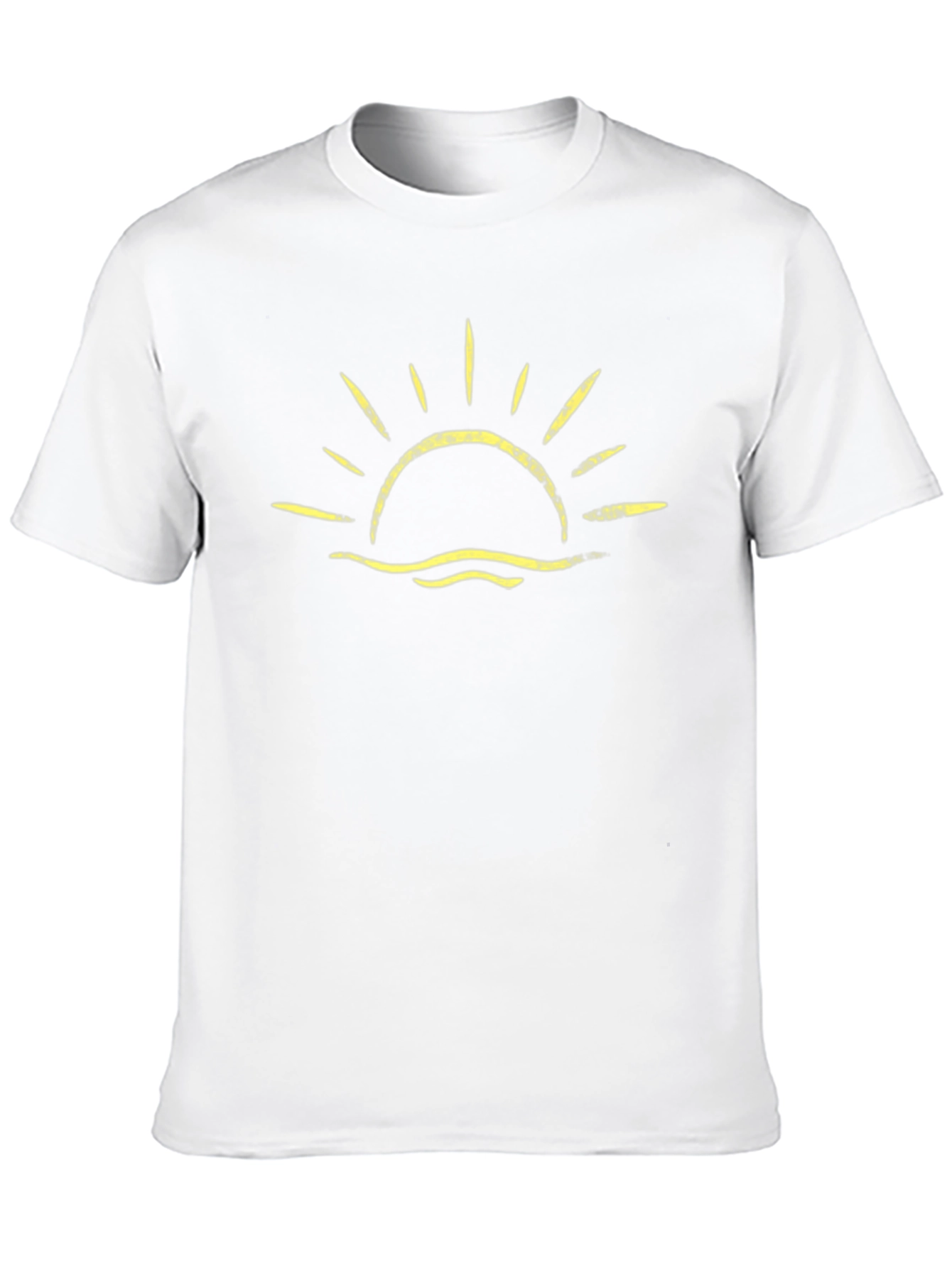 Sunrise Graphic Black T-Shirt