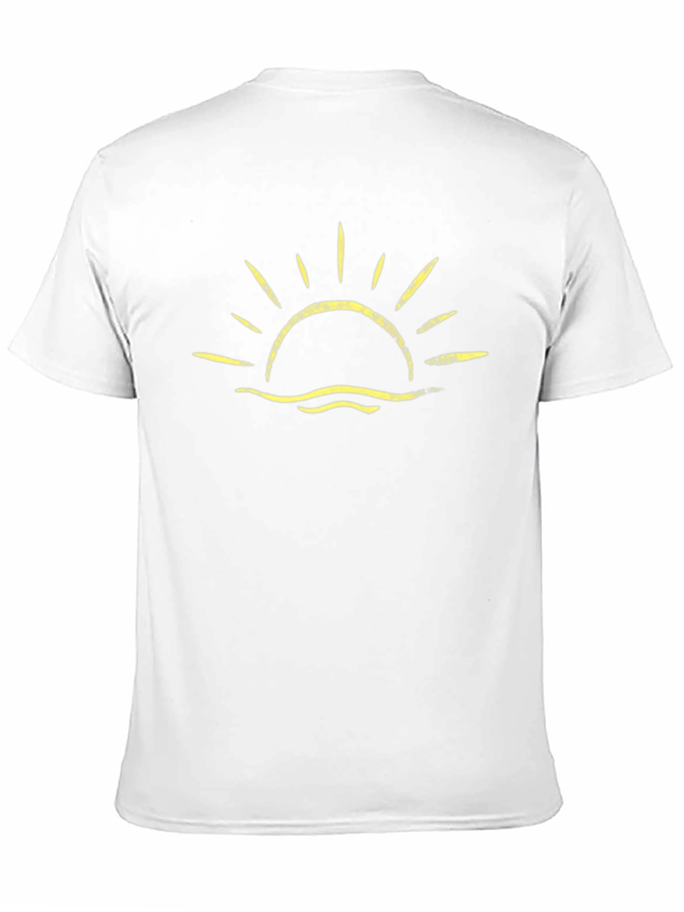 Sunrise Graphic Black T-Shirt