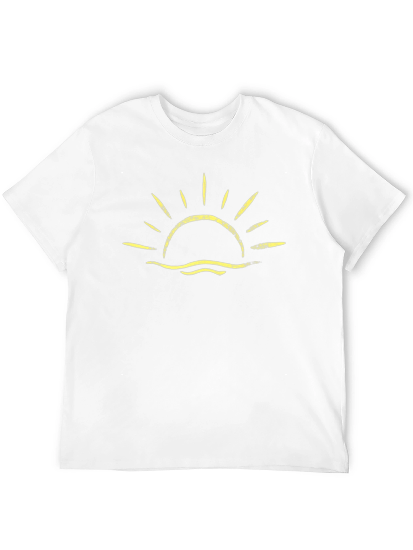 Sunrise Graphic Black T-Shirt