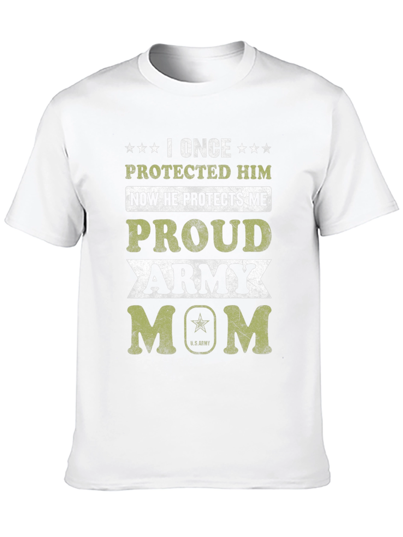 Proud Army Mom T-Shirt - Military Support