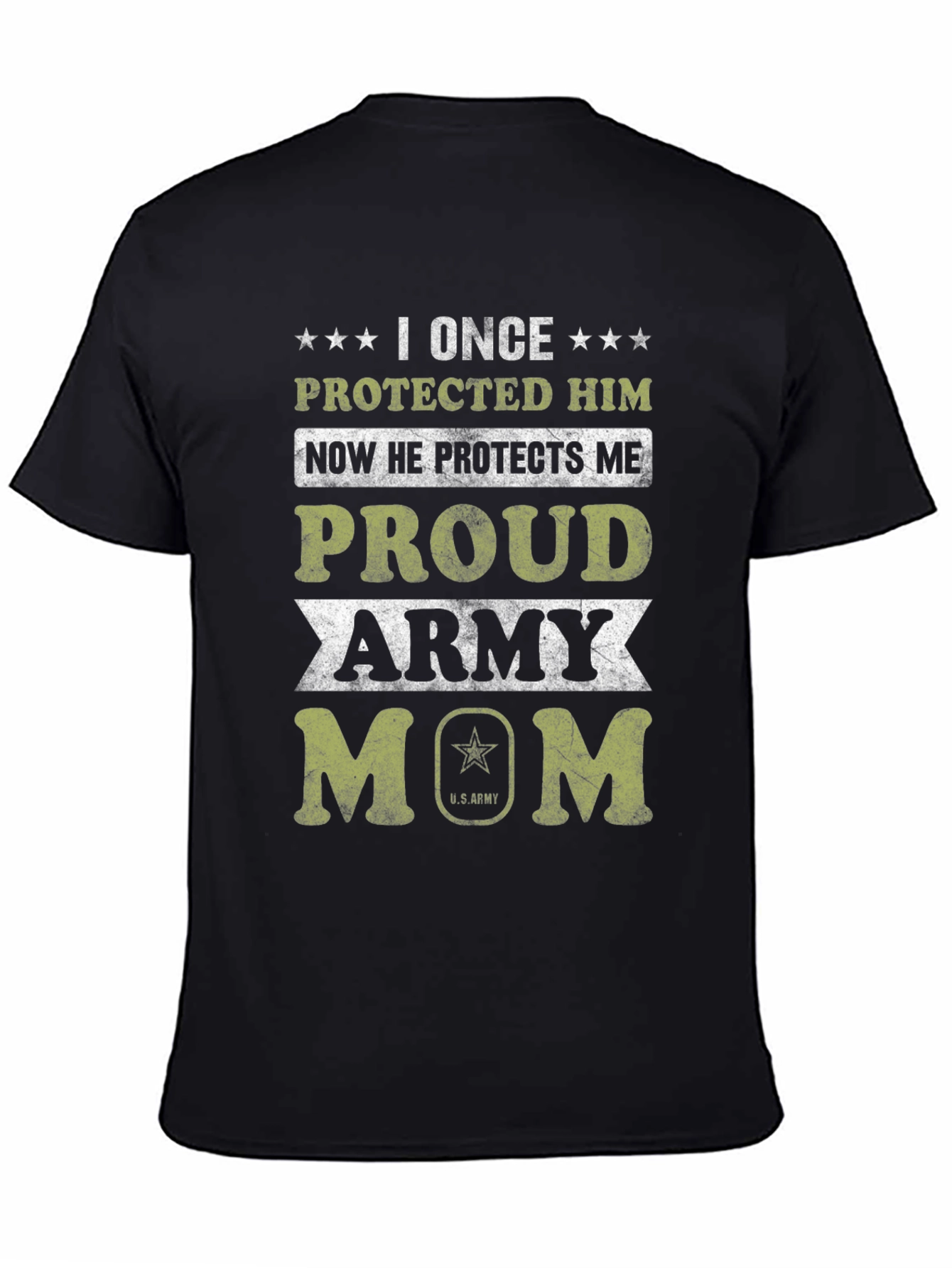 Proud Army Mom T-Shirt - Military Support