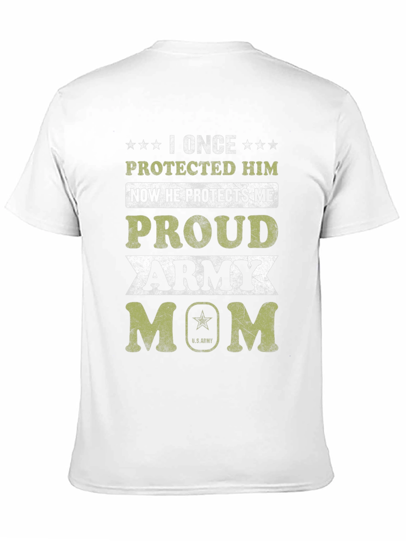 Proud Army Mom T-Shirt - Military Support