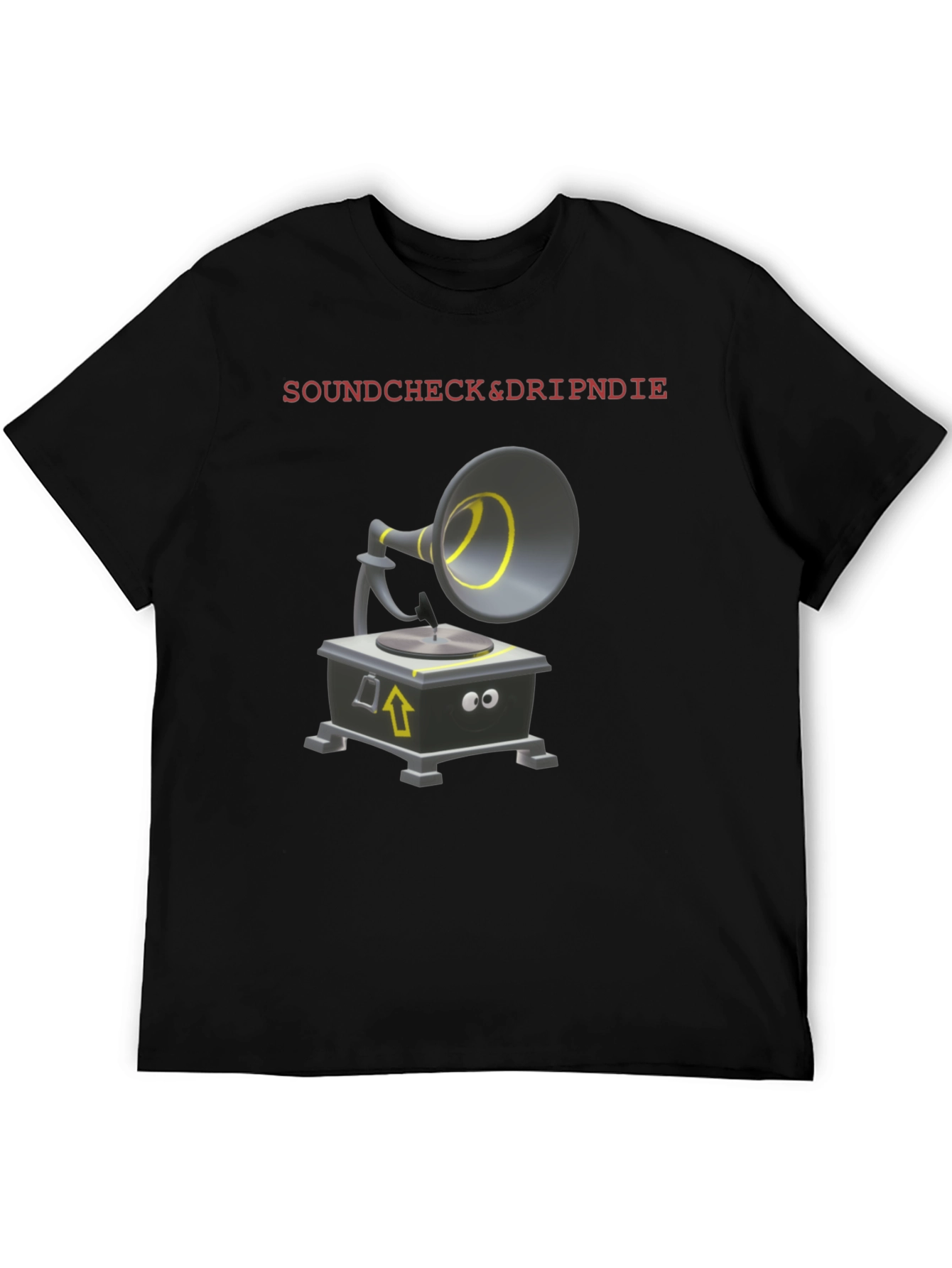 Soundcheck & Dripndie Black T-Shirt