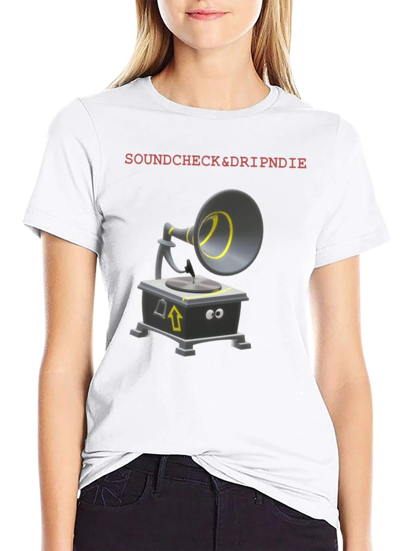 Soundcheck & Dripndie Black T-Shirt