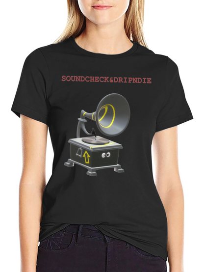 Soundcheck & Dripndie Black T-Shirt