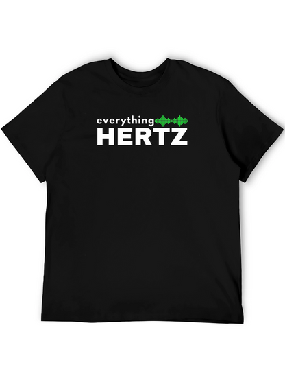 Everything Hertz Graphic T-Shirt - Black