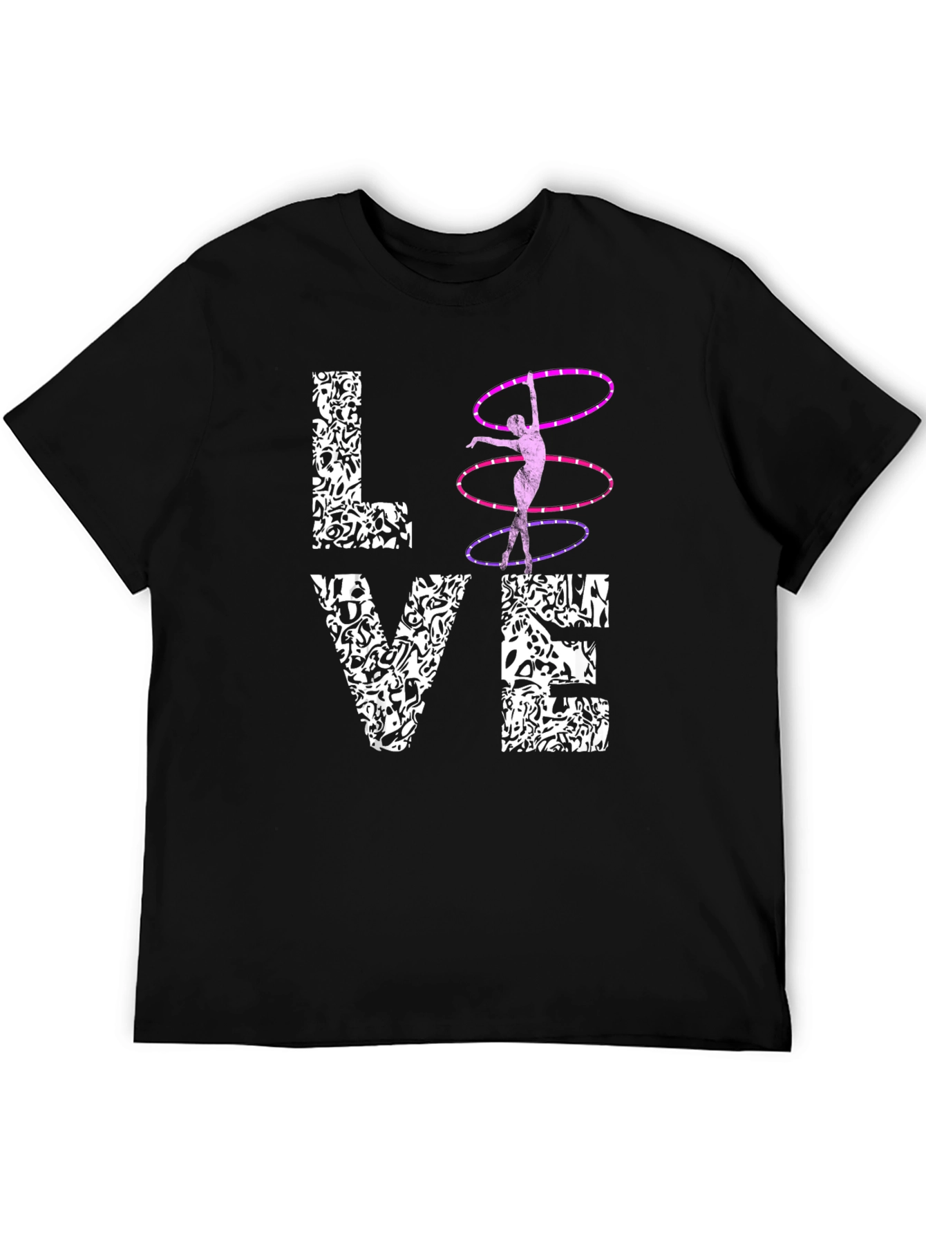 LOVE Hula Hoop Graphic T-Shirt
