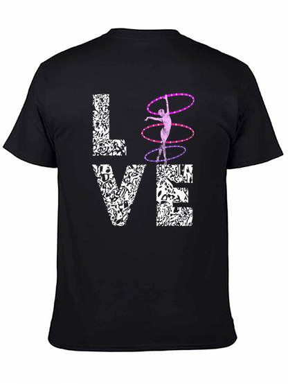 LOVE Hula Hoop Graphic T-Shirt