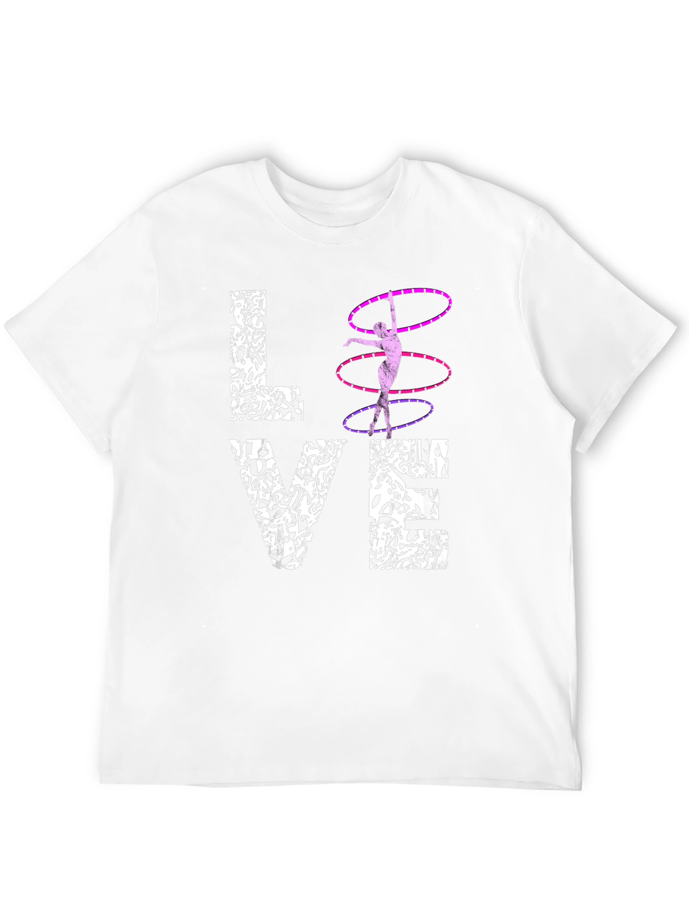 LOVE Hula Hoop Graphic T-Shirt