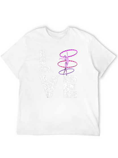 LOVE Hula Hoop Graphic T-Shirt