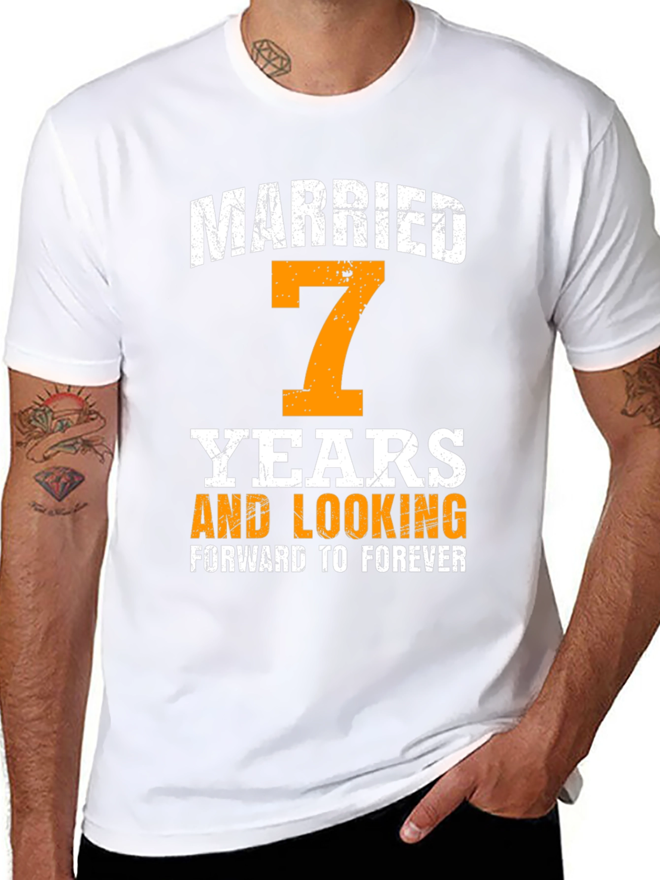 Married 7 Years Anniversary T-Shirt