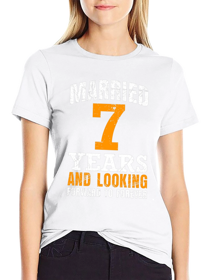 Married 7 Years Anniversary T-Shirt