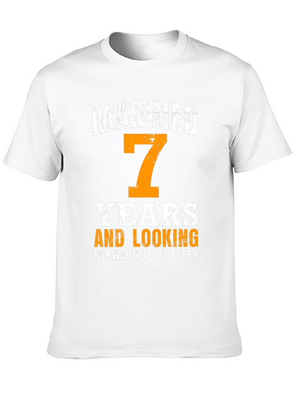 Married 7 Years Anniversary T-Shirt