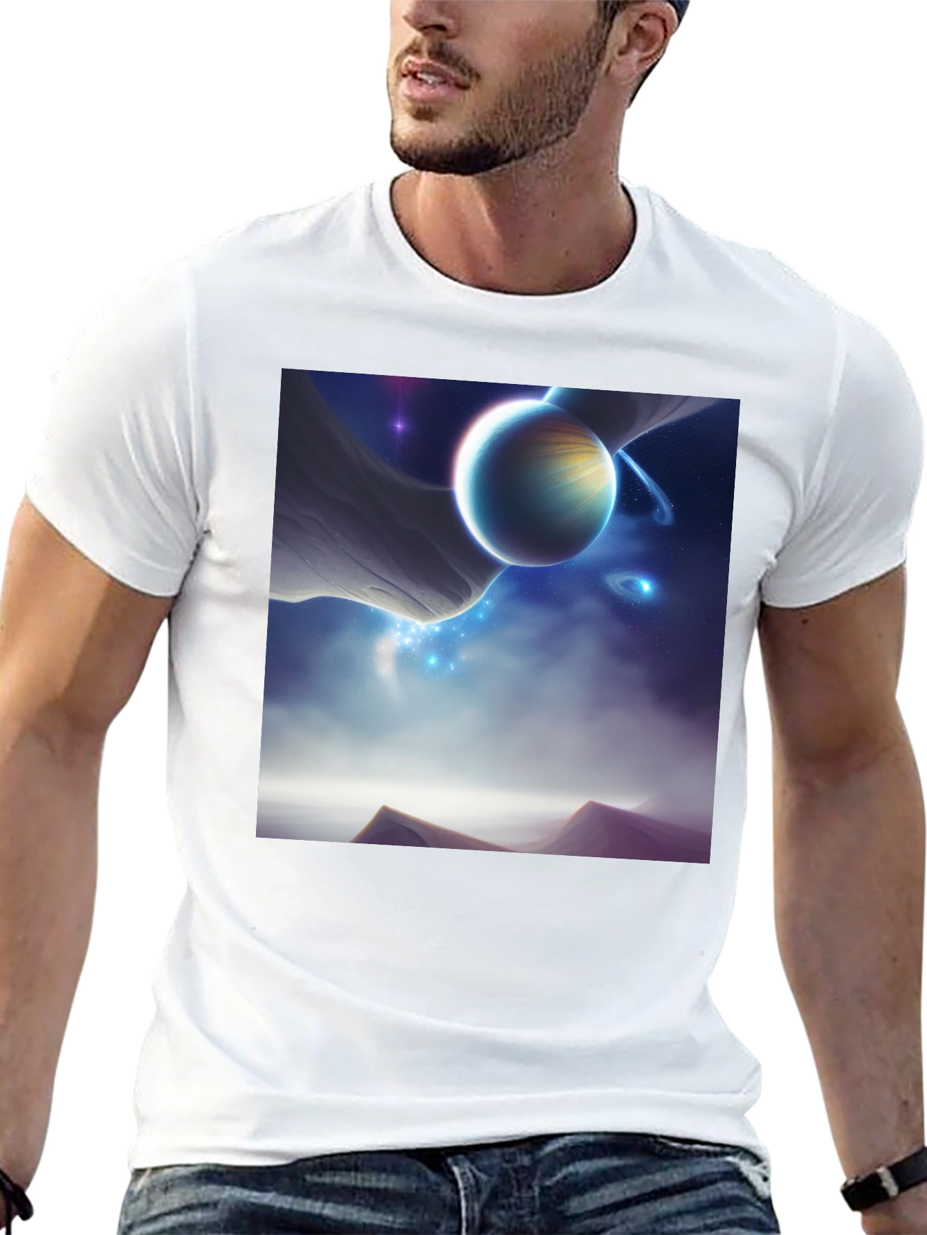 Cosmic Planet Graphic Tee