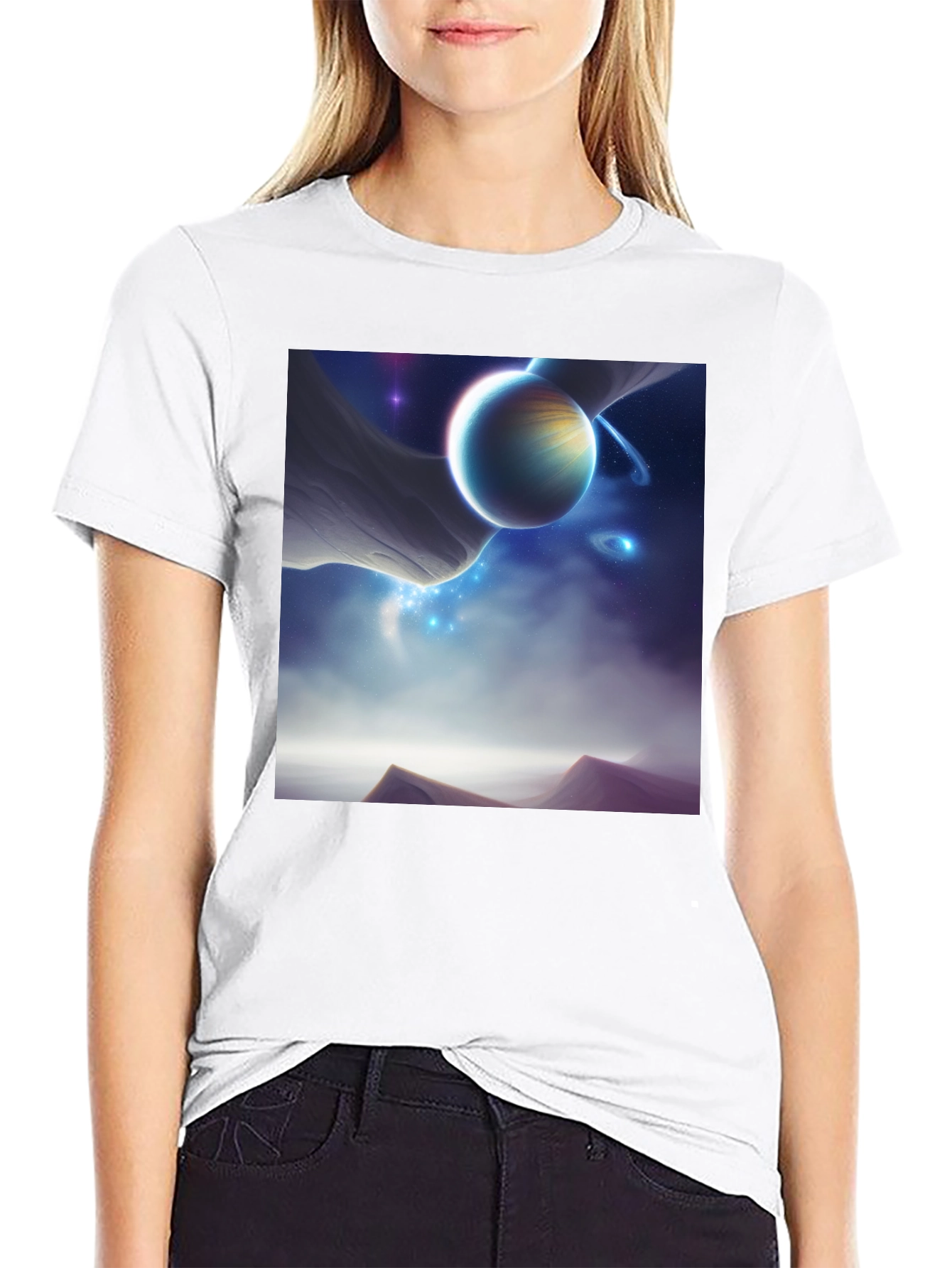 Cosmic Planet Graphic Tee