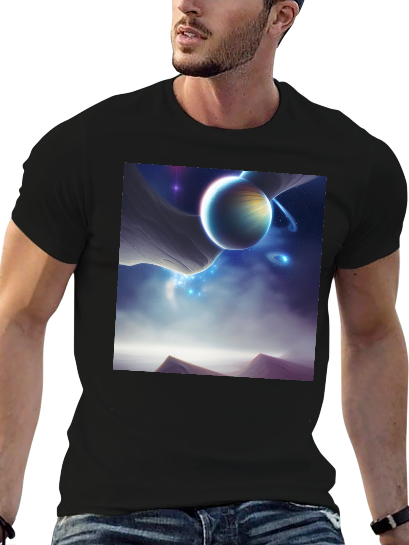 Cosmic Planet Graphic Tee