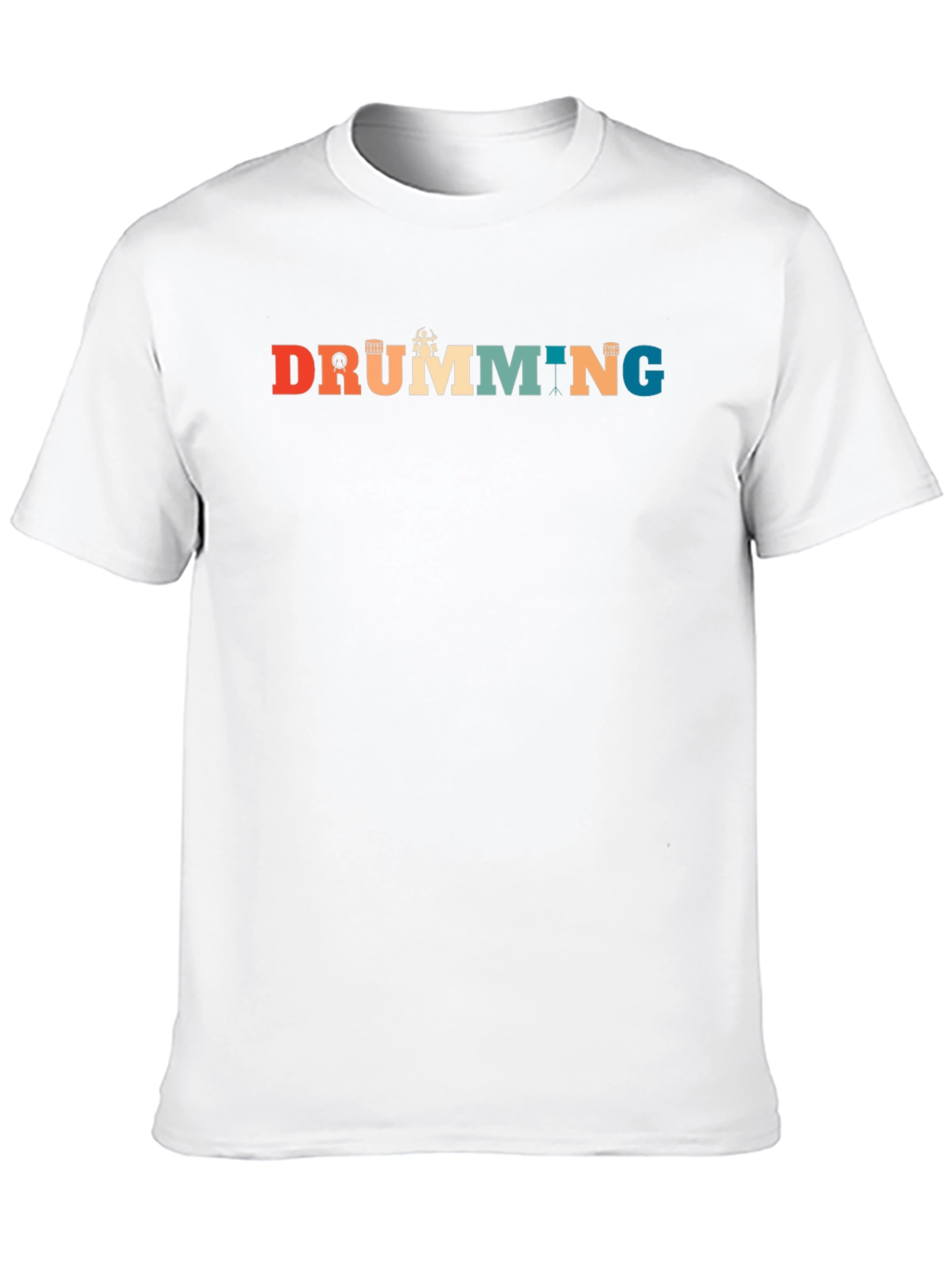 Retro Drumming Graphic Tee | Musician T-Shirt