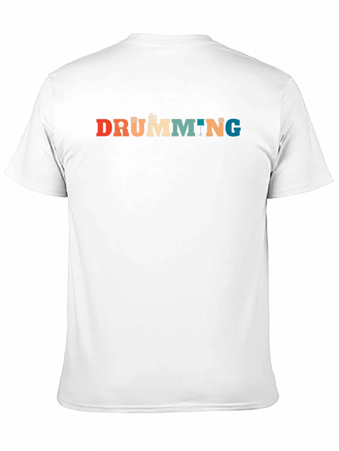 Retro Drumming Graphic Tee | Musician T-Shirt