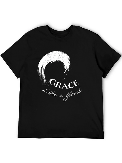 Grace Like A Flood Black T-Shirt
