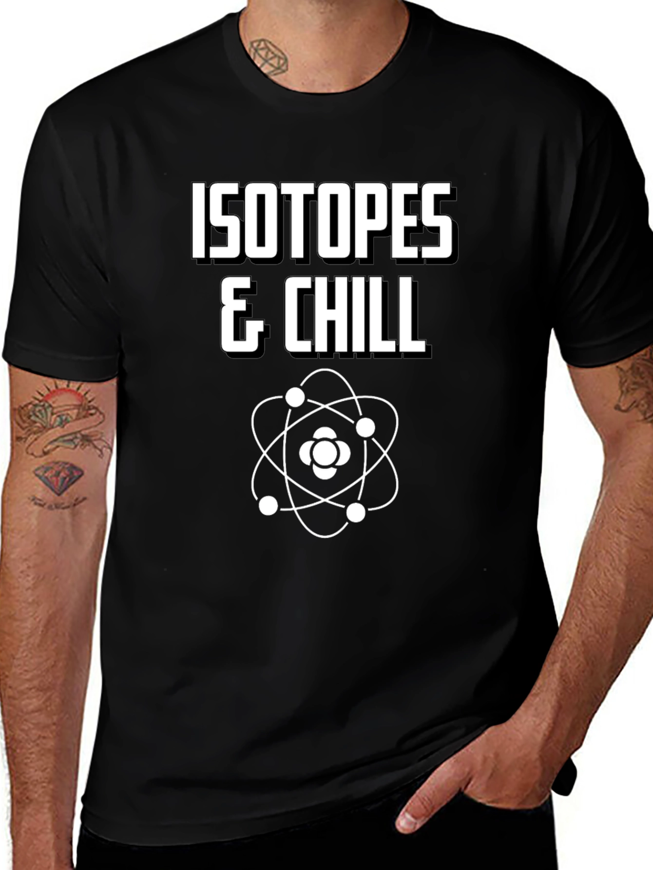 Isotopes & Chill T-Shirt - Funny Science Tee