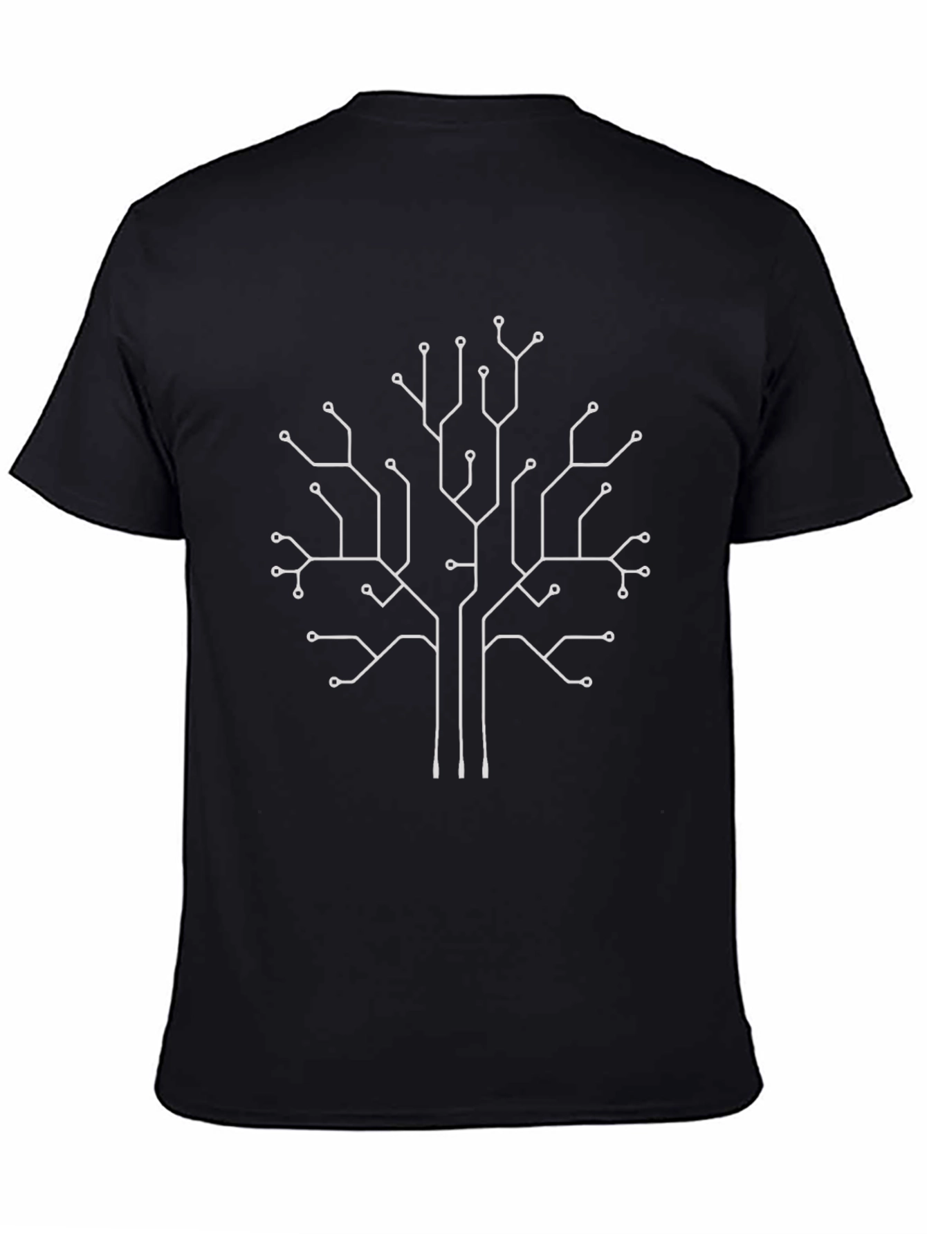 Tech Tree Graphic Tee - Stylish Geek Fashion