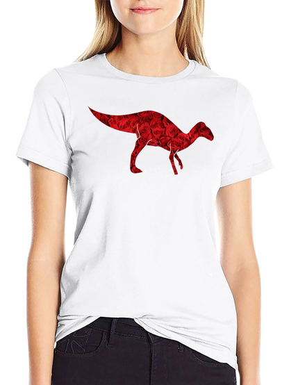 Dino Rose T-Shirt - Stylish & Unique