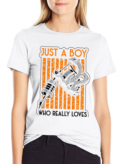 Just a Boy Who Loves Tattooing T-Shirt