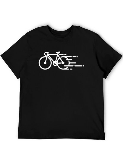 Cycling Enthusiast Black T-Shirt